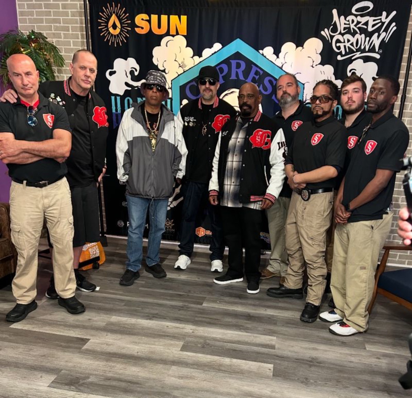 Semper Secure team providing event security for Cypress Hill