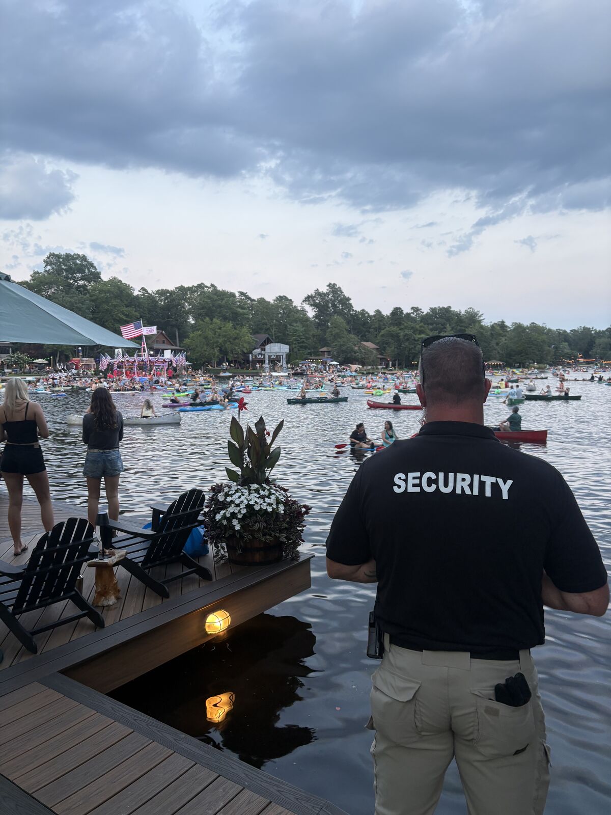 Event Security & Crowd Management officer at work, Semper Secure